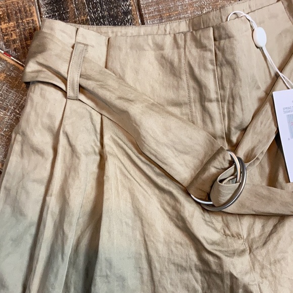 Michael Kors Collection NWT shorts in the color sand. Stunning fabric. Size 2. - Picture 4 of 7